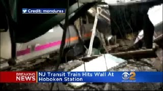 Hoboken Train Crash Damage