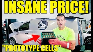 I Removed The DEAD Prototype Battery In My 2 Million Dollar Concept Van! SHOCKING Cost To Replace!