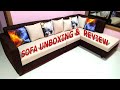 Casa Style 6 seater sofa set unboxing and review