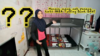 Macam mana nak pasang Ikea Tuffing Bunk Bed