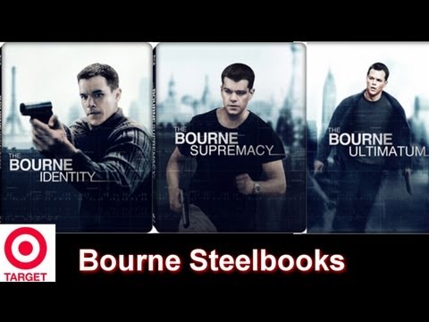The Bourne Trilogy Target Exclusive Blu-ray Steelbooks Unboxing! (Identity, Supremacy, Ultimatum) The Bourne Trilogy Target Exclusive Blu-ray Steelbooks Unboxing! (Identity, Supremacy, Ultimatum)