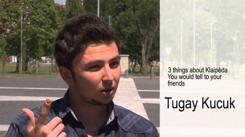 „Erasmus" studentas Tugay Klaipėdos universitete