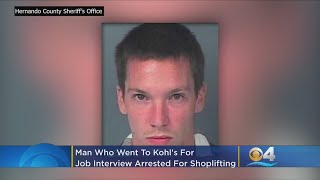 Florida Man Arrested For Shoplifting At Kohl s After Job Interview