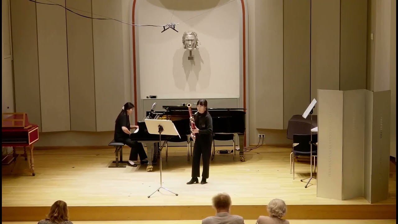 Otmar Nussio - Variations on theme by Pergolesi for bassoon and piano