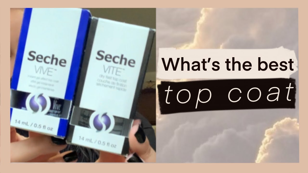 WHAT IS THE BEST TOP COAT POLISH | WHATS A GOOD TOP COAT THAT DRIES FAST | HOW TO STOP BITING NAILS