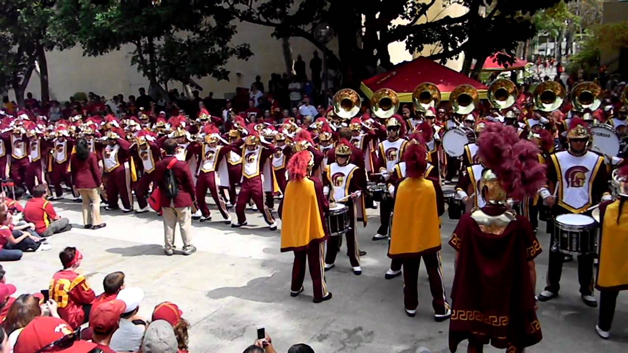USC Trojan Marching Band 2012 Halftime Show @ Heritage Hall