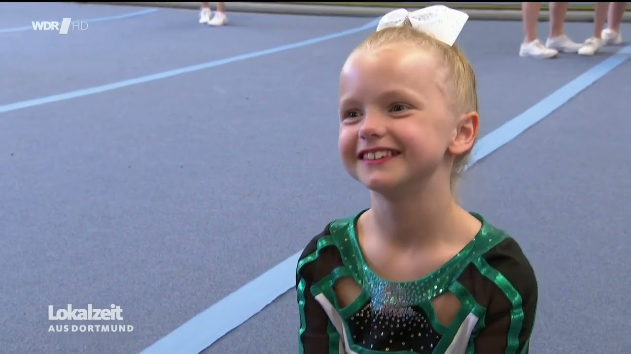 230629 Lokalzeit TV Cheerleader aus Recklinghausen