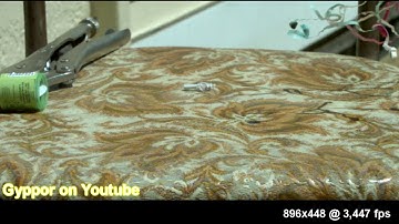 Party popper in super slow motion - Chronos 1.4 - 3,447 fps