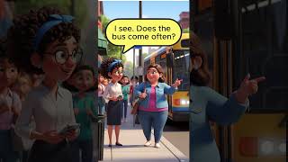 Simple English Conversation – Asking for the Right Bus