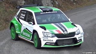 Skoda Fabia R5 Rally Car in Action - Turbocharged 1.6 4-Cylinder Engine Sounds!