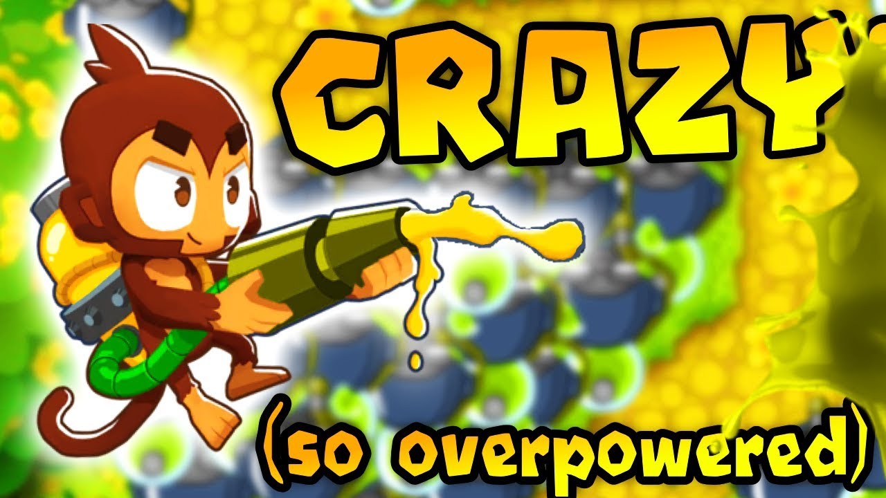 Bloons TD Battles Glue Gunner Monkey is OVERPOWERED YouTube