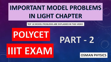 POLYCET AND IIIT SPECIAL || PART - 2||