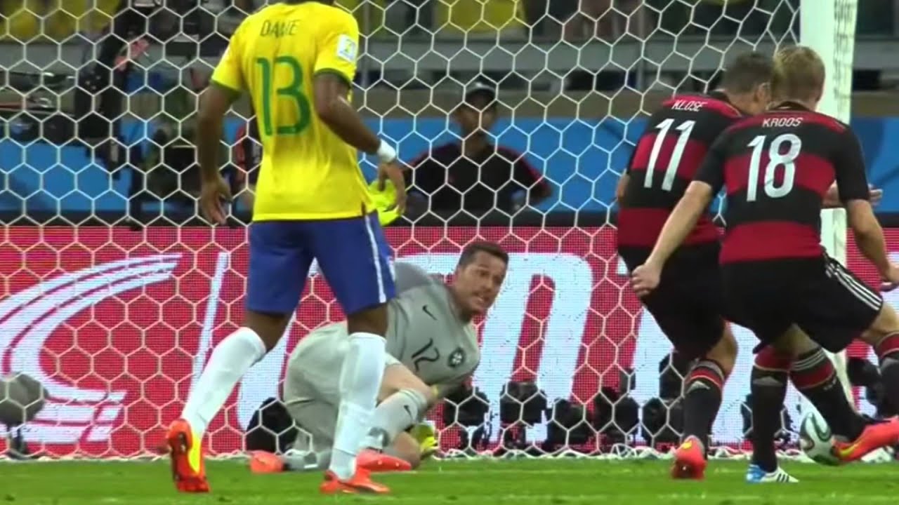 World Cup 14 Germany Vs Brazil Semifinals All Goals Youtube