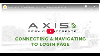 Altec Axis Service Interface