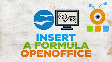 How to Insert a Formula in Open Office