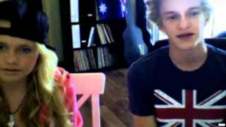 Cody and Alli Simpson Ustream March 10 Part 1