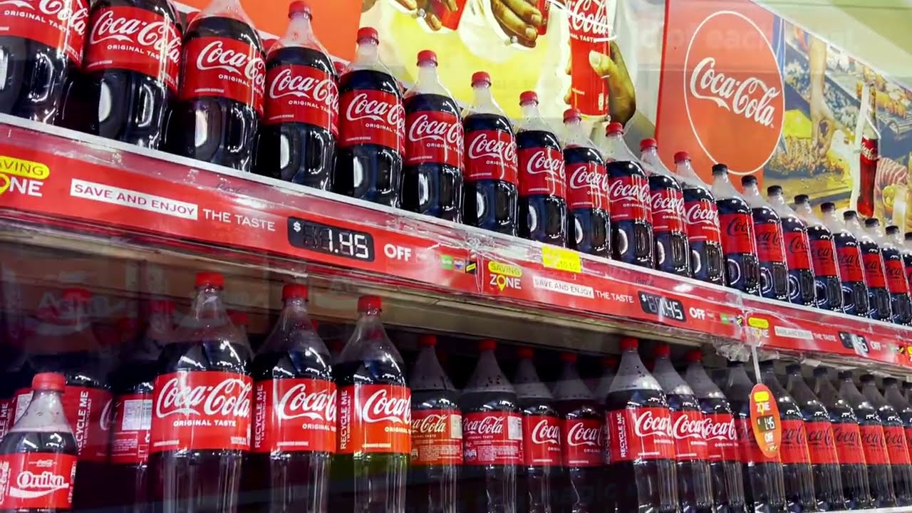 Share A Coke Po-Up at Price Club, Chaguanas, Trinidad