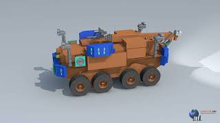 Roboic Shrinkage Mining Method