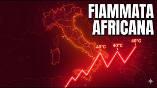 ⚠️ METEO: Prima TEMPORALI, poi l'ANTICICLONE NORD-AFRICANO punta i 40°C! Ecco le date della fiammata