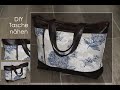 DIY Tasche / Handtasche / Bag / Shopper * mit Reißverschluss * nähen /sewing
