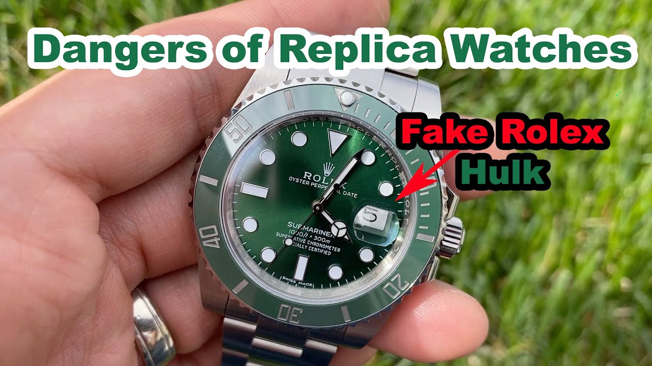 Someone Sold Me a Replica as a Genuine Watch - Rolex Submariner 116610LV  A.K.A. Hulk - YouTube