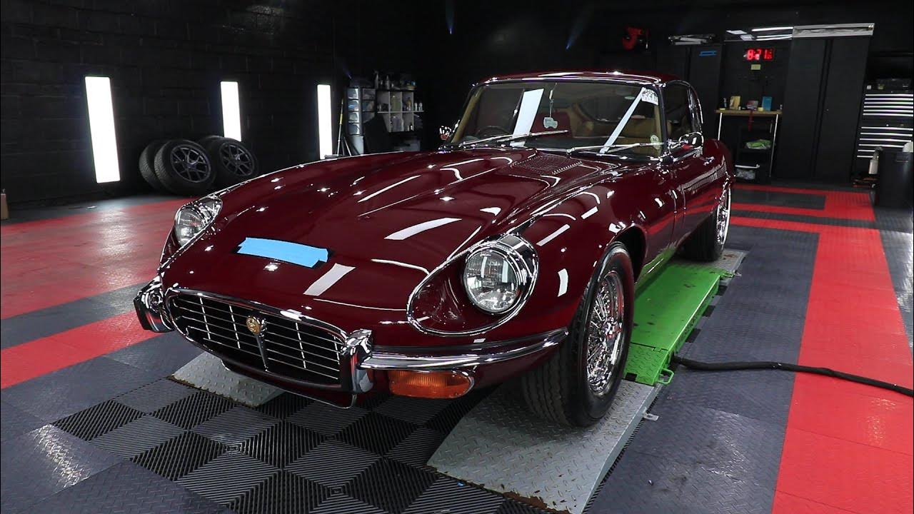 Scene Clean Valeting Jaguar EType V12 YouTube