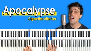 How To Play “Apocalypse” by CAS [Piano Tutorial/Chords for Singing]