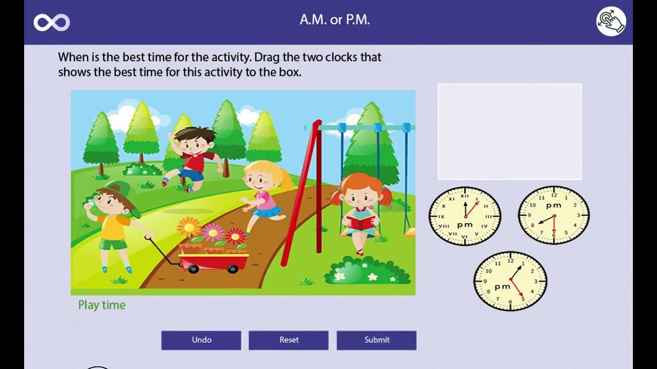 Telling time Using AM and PM YouTube