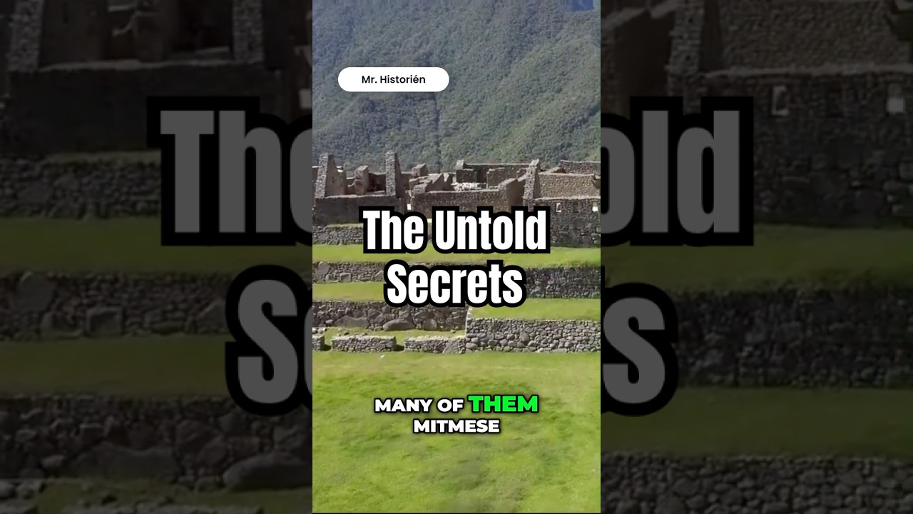 36-3 - Machu Picchu - The Lost Civilization that Disappeared.
