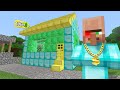 1000$ KÖTÜ ZENGİN KÖYLÜ - Minecraft