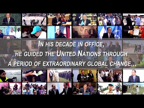 Ban Ki-moon -  10 Years Heading the United Nations