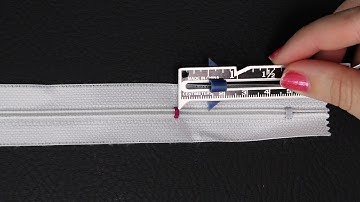 How To Shorten A Zipper