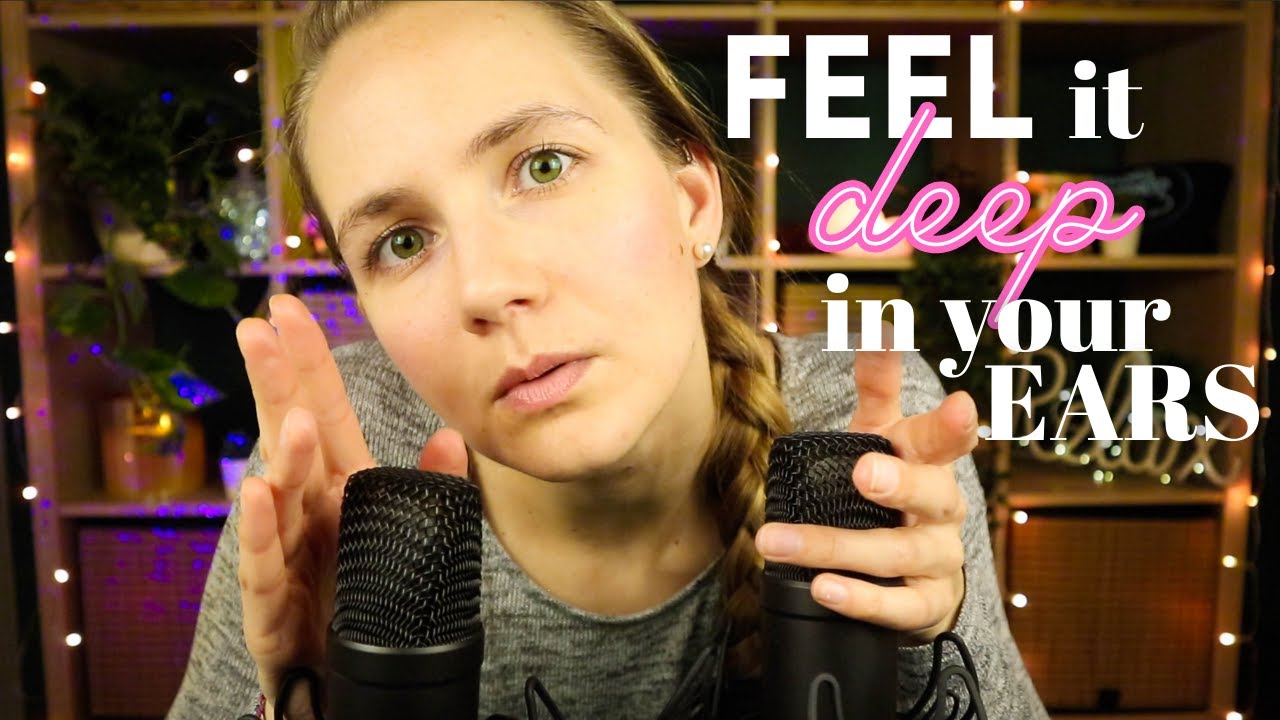 ASMR 200% Sensitive Whispering RIGHT IN Your Ears - YouTube