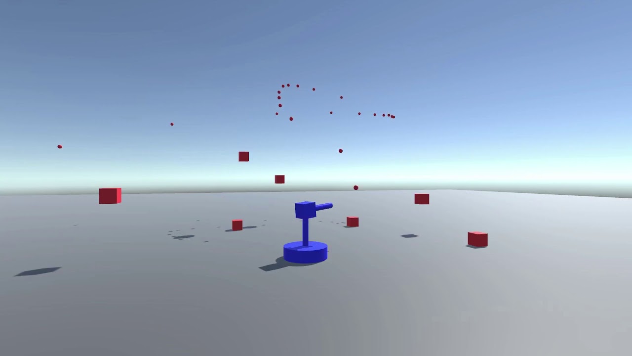 Unity3D 14. Автоматическая турель