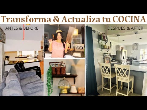Cómo RENOVAR tu COCINA 👉🏻sin OBRAS GRANDES 💡IDEAS de DECORACION  ✨REPISAS ✨