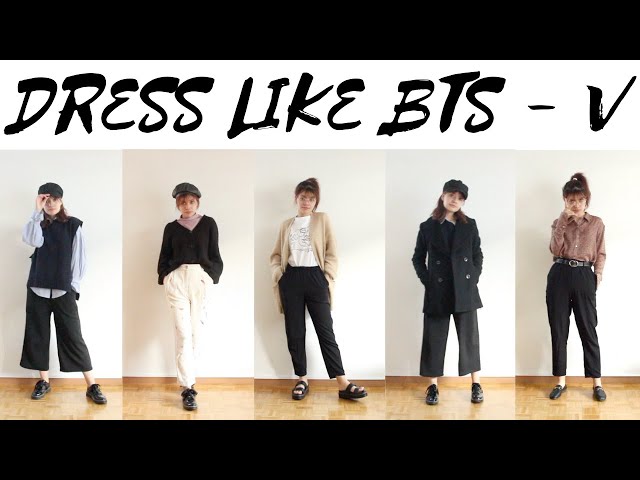 9 Easy And Affordable Ways To Dress Like BTS's V - Koreaboo