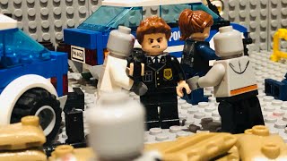 Lego Zombie Police Defense | Stop-Motion Animation