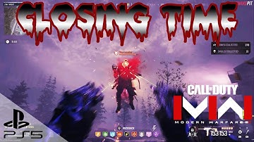CLOSING TIME ZOMBIES ACT 3 TIER 4 MISSION | Call of Duty - Modern Warfare 3