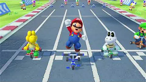 Super Mario Party Partner Party #36 Tantalizing Tower Toys Koopa Troopa & Mario vs Dry Bones & Luigi