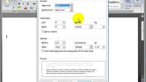 Microsoft Word 2007 ENG TB 10 08 Change the Normal Template