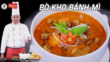 Cách nấu Bò Kho thơm ngon đậm đà, cách nấu nhanh tiết kiệm ăn với bánh mì | Bo Kho recipe