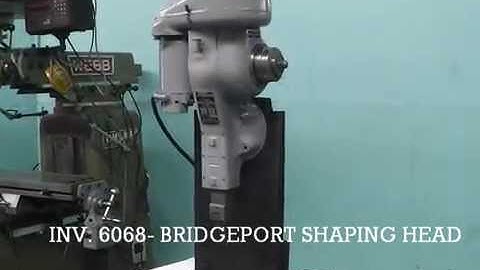 BRIDGEPORT MILLING MACHINE SHAPING HEAD ATTACHMENT