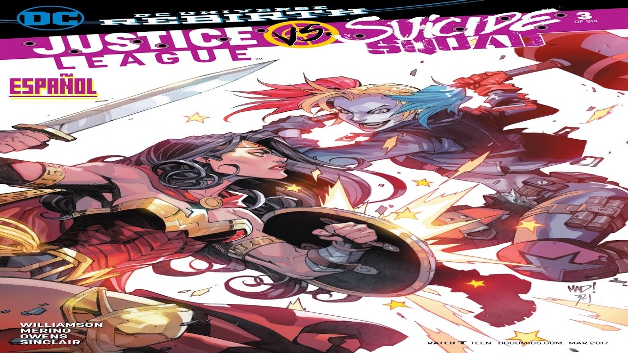 DC UNIVERSE REBIRTH JUSTICE LEAGUE vs SUICIDE SQUAD # 3 (de6) [ESP ...