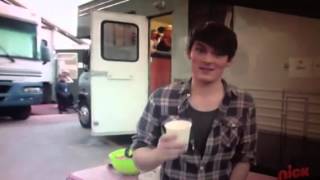 Brad Kavanagh Getting Slimed - Fruit Shoot Skills Awards