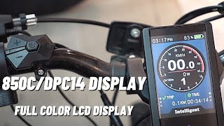 Bafang LCD 850c/DPC14 Display for BBSHD, BBS02, BBS01