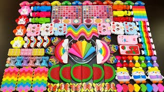 Relaxing With Clay Piping Bags Vs Glitter Vs Makeup  Mixing Random Things Into Slime 6848