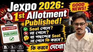 Jexpo 2026: Allotment নিয়ে ছোট্ট Discussion | Jexpo | Polytechnic Admission 2026