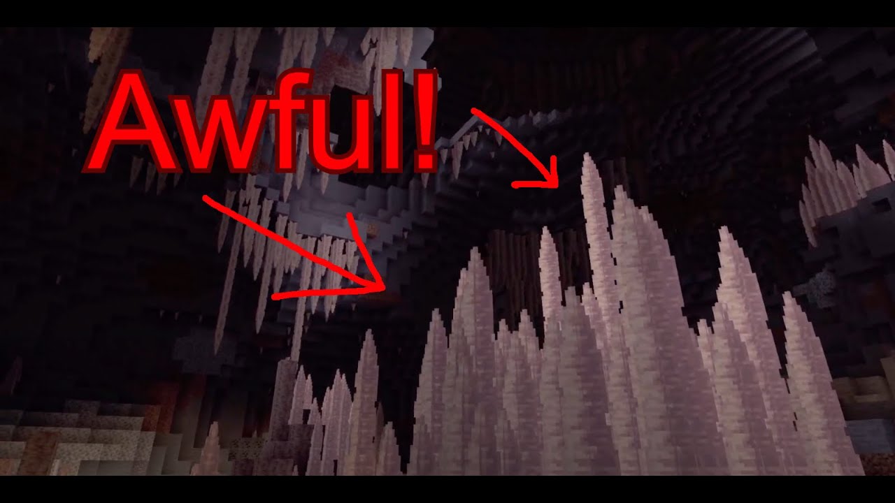 1.17 Caves / Minecraft 1.17 snapshot 21w10a just added new Lush Caves