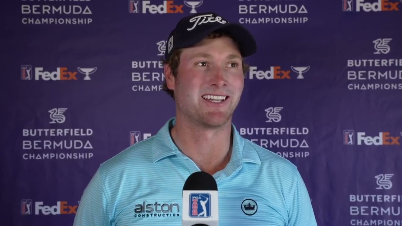 Vince Whaley Thursday Flash Interview 2023 Buttefield Bermuda Championship
