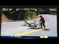 Toms Skujiņš Amgen tour of california 2017 crash